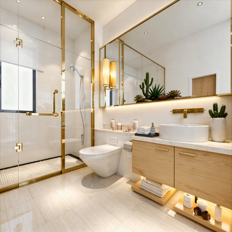 Bathroom renovation contractor in Los Angeles for showers tile vanities waterproofing and modern upgrades